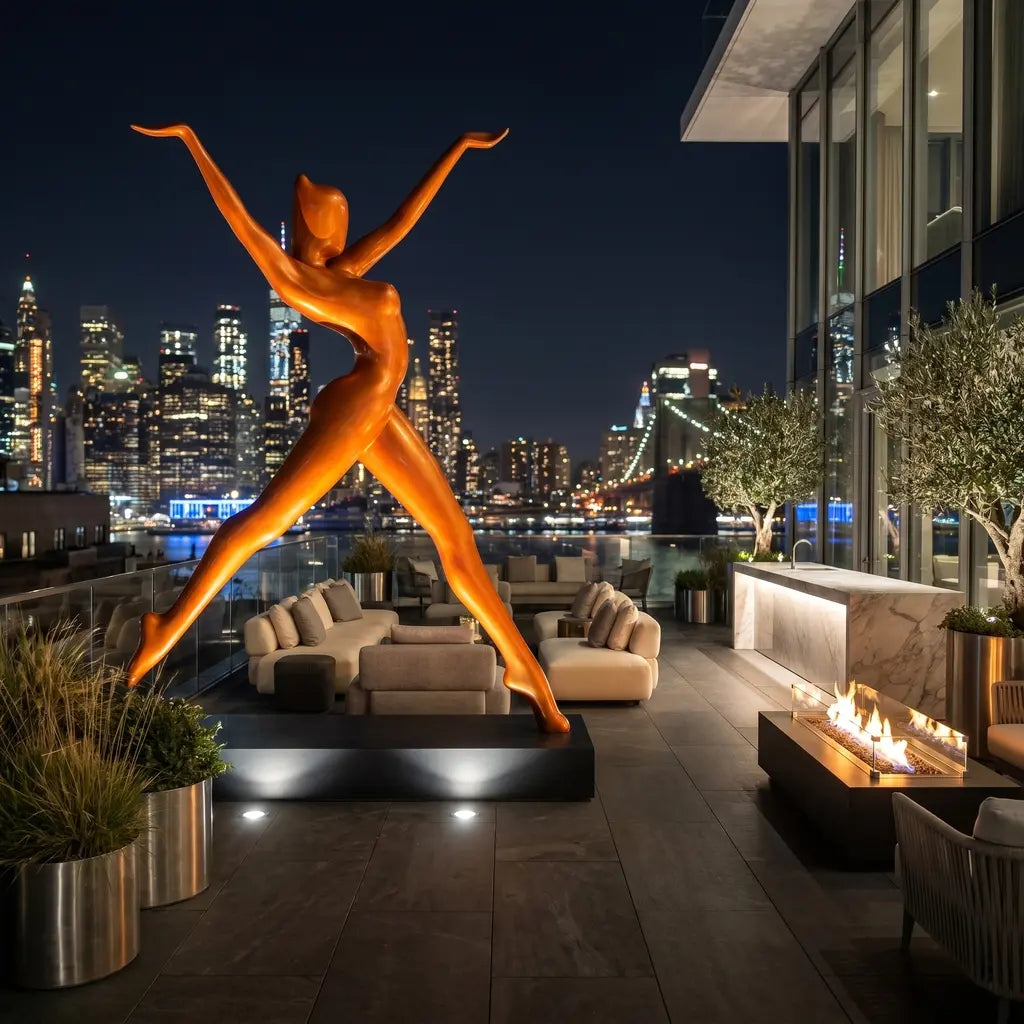Bernard Rives - Miss X  Monumental sculpture