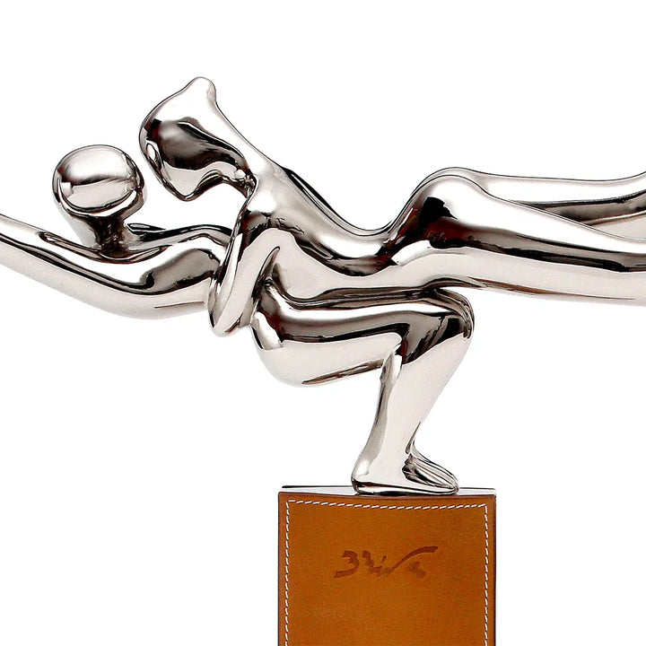 Pareja Escultura Fuego de Bernard Rives