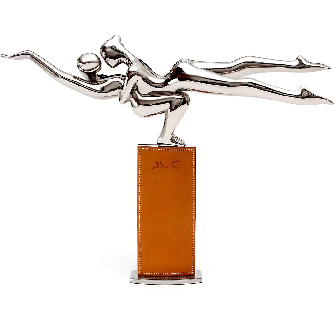 Pareja Escultura Fuego de Bernard Rives