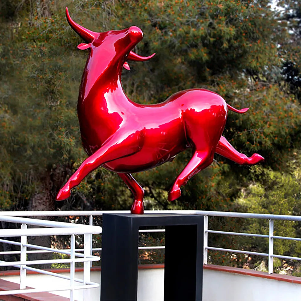 Escultura Ole Ole Big Bull by bernard rives-1