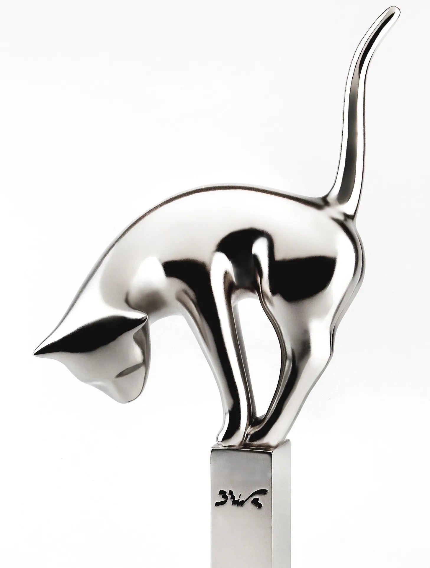 Escultura  de gato  "Misty"  Bernard Rives
