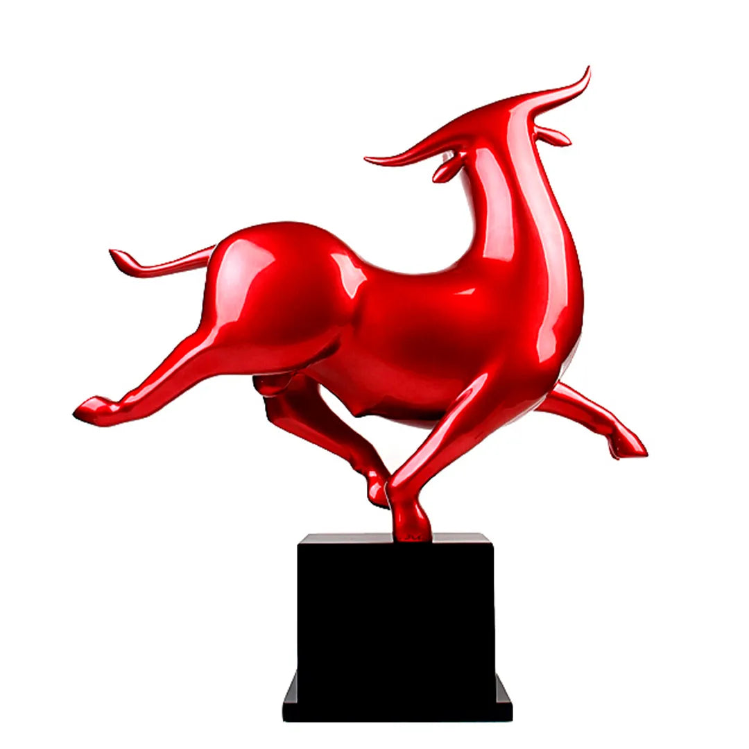 Ole Ole Bernard Rives Escultura toro con piel