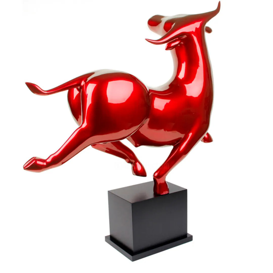 Ole Ole Bernard Rives Escultura toro con piel